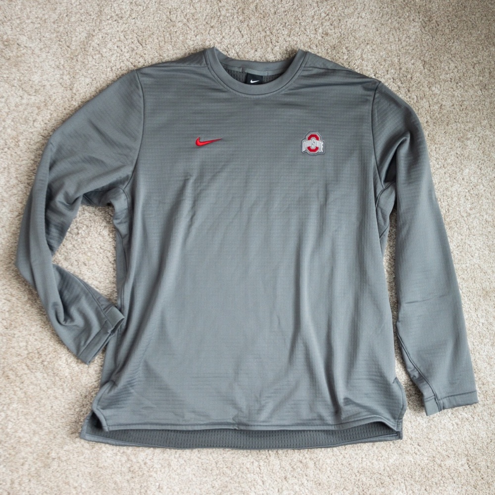 Nike Ohio State Men’s Crew Neck Long Sleeved Shirt